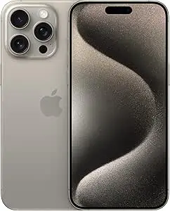 Apple iPhone 15 Pro Max (256 GB) - Natural Titanium New-Warranty 6 Month