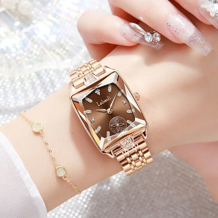 GlamSteel Diamond Ladies Watch