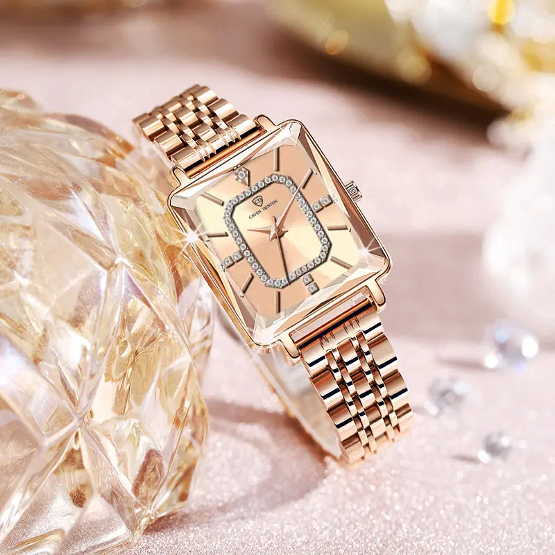 LumiSquare Diamond Women’s Watch