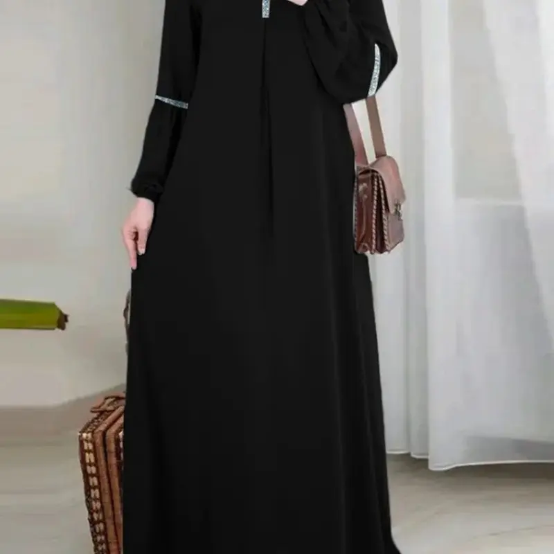 2025  Casual Abaya Dress 