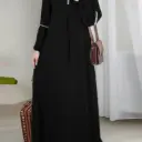 2025  Casual Abaya Dress 