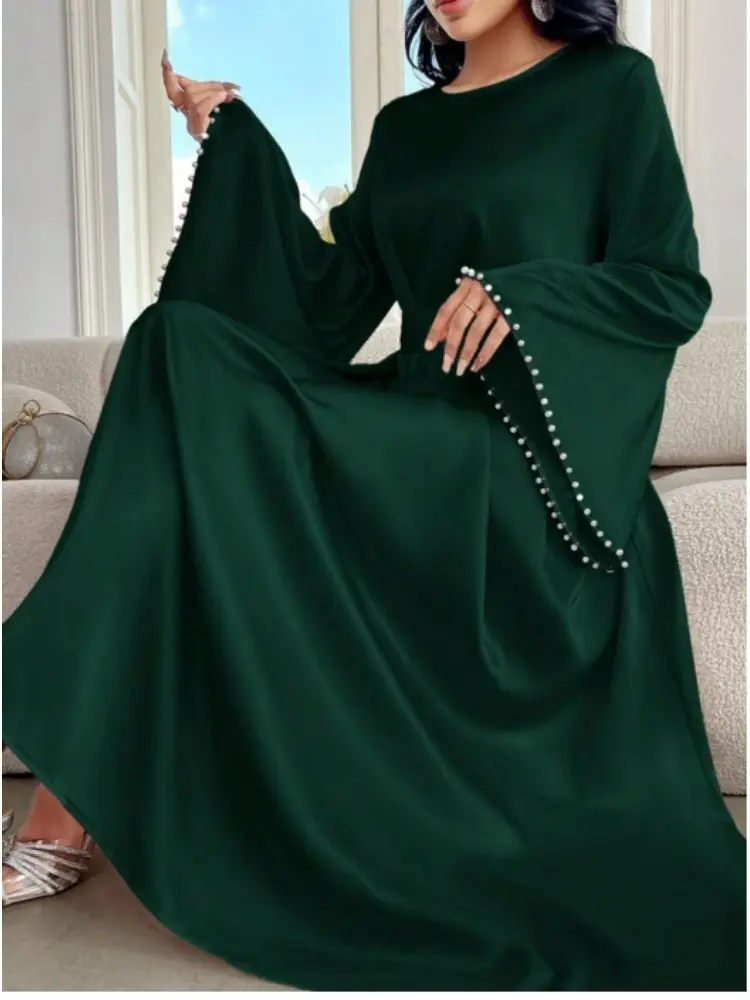 NoorLuxe  2025 Elegant Beaded Abaya 