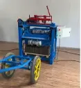 BuildMaster 220V Cement Brick Maker – Mobile Hollow Block & Paving Machine