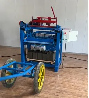 [YLC8897] BuildMaster 220V Cement Brick Maker – Mobile Hollow Block & Paving Machine
