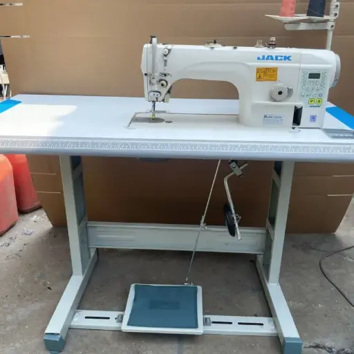 [YLC88113] Jack household sewing machine industrial computer direct drive flat car fully automatic thread trimmer 80% new complete set of machinery