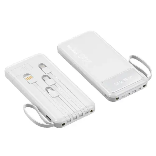 [YLC88122] Shared power bank with built-in cable 20000 mAh large capacity portable mobile power  customization-factory price