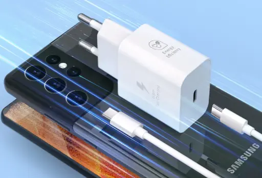 [YLC88127] Applicable to Samsung  Super Fast Charge 2.0PD25W certified charger fast charging head