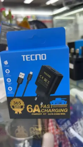 [YLC88129] TECNO 6A Fast Charging Charger Kit (OCW-E368+MS3)