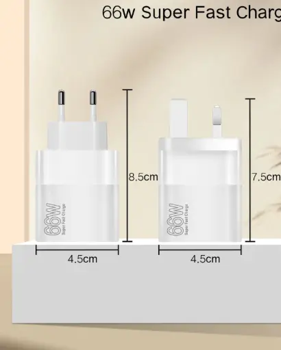 [YLC88133] 66W super fast charging charger single usb orange port suitable for OPP0 Honor mobile phone charging head manufacturers wholesale
